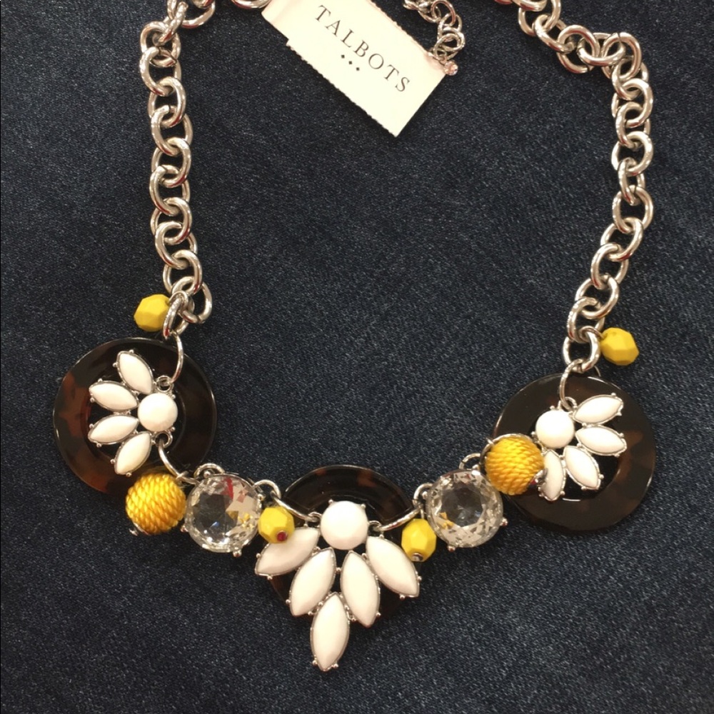 J Crew style Statement Bib Necklace
